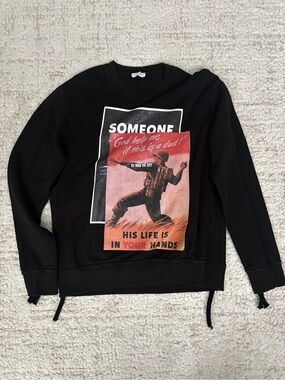 IH NOM UH NIT Propaganda 2 Black Sweatshirt